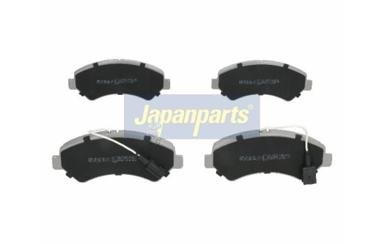 Kit de plaquettes de frein, frein à disque PA-0245AF Japanparts