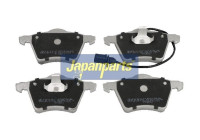 Kit de plaquettes de frein, frein à disque PA-0314AF Japanparts