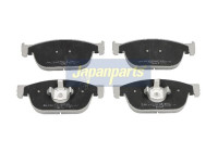 Kit de plaquettes de frein, frein à disque PA-0333AF Japanparts