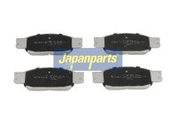 Kit de plaquettes de frein, frein à disque PA-0338AF Japanparts