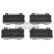 Kit de plaquettes de frein, frein à disque PA-0510AF Japanparts