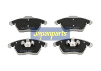 Kit de plaquettes de frein, frein à disque PA-0610AF Japanparts