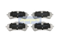 Kit de plaquettes de frein, frein à disque PA-0646AF Japanparts