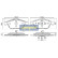 Kit de plaquettes de frein, frein à disque PA-0706AF Japanparts, Vignette 2