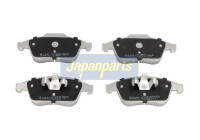 Kit de plaquettes de frein, frein à disque PA-0710AF Japanparts