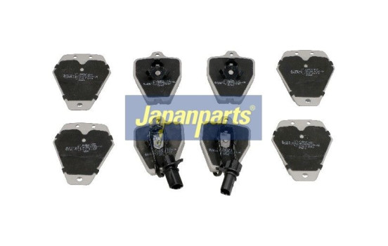 Kit de plaquettes de frein, frein à disque PA-0920AF Japanparts