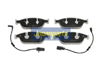 Kit de plaquettes de frein, frein à disque PA-0925AF Japanparts
