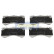 Kit de plaquettes de frein, frein à disque PA-0926AF Japanparts