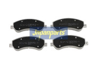 Kit de plaquettes de frein, frein à disque PA-0940AF Japanparts