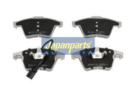 Kit de plaquettes de frein, frein à disque PA-0954AF Japanparts
