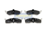 Kit de plaquettes de frein, frein à disque PA-099AF Japanparts