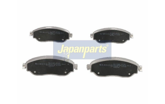 Kit de plaquettes de frein, frein à disque PA-1004AF Japanparts