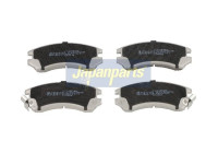 Kit de plaquettes de frein, frein à disque PA-135AF Japanparts