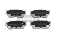 Kit de plaquettes de frein, frein à disque PA-149AF Japanparts