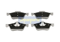 Kit de plaquettes de frein, frein à disque PA-152AF Japanparts