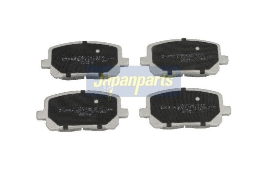 Kit de plaquettes de frein, frein à disque PA-213AF Japanparts