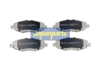 Kit de plaquettes de frein, frein à disque PA-225AF Japanparts