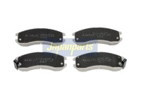 Kit de plaquettes de frein, frein à disque PA-331AF Japanparts