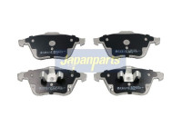 Kit de plaquettes de frein, frein à disque PA-344AF Japanparts