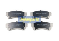 Kit de plaquettes de frein, frein à disque PA-346AF Japanparts