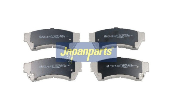 Kit de plaquettes de frein, frein à disque PA-346AF Japanparts