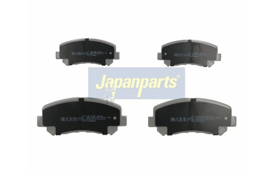 Kit de plaquettes de frein, frein à disque PA-348AF Japanparts