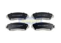 Kit de plaquettes de frein, frein à disque PA-415AF Japanparts