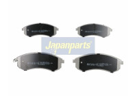 Kit de plaquettes de frein, frein à disque PA-515AF Japanparts