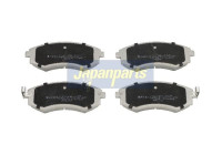 Kit de plaquettes de frein, frein à disque PA-590AF Japanparts