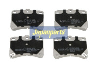 Kit de plaquettes de frein, frein à disque PA-608AF Japanparts