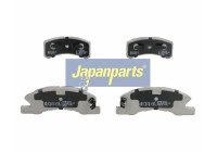 Kit de plaquettes de frein, frein à disque PA-609AF Japanparts
