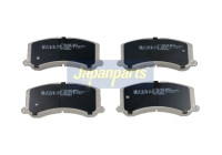 Kit de plaquettes de frein, frein à disque PA-816AF Japanparts