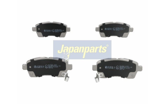 Kit de plaquettes de frein, frein à disque PA-822AF Japanparts