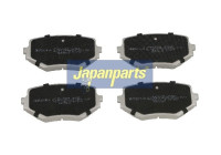 Kit de plaquettes de frein, frein à disque PA-893AF Japanparts