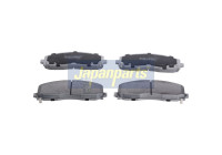 Kit de plaquettes de frein, frein à disque PA-918AF Japanparts