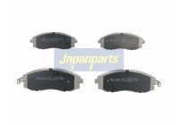 Kit de plaquettes de frein, frein à disque PA-H02AF Japanparts
