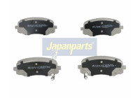 Kit de plaquettes de frein, frein à disque PA-H12AF Japanparts