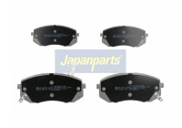 Kit de plaquettes de frein, frein à disque PA-K20AF Japanparts