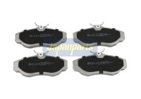 Kit de plaquettes de frein, frein à disque PA-L09AF Japanparts