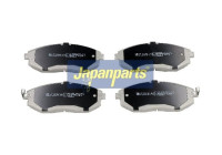 Kit de plaquettes de frein, frein à disque PA-W09AF Japanparts