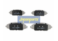 Kit de plaquettes de frein, frein à disque PA-W15AF Japanparts