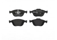 Kit de plaquettes de frein, frein à disque PLAQUETTE DE FREIN DIRECTIONNELLE P 24 058 Brembo