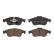 Kit de plaquettes de frein, frein à disque PLAQUETTE DE FREIN DIRECTIONNELLE P 68 050 Brembo, Vignette 4