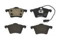 Kit de plaquettes de frein, frein à disque PLAQUETTE DE FREIN DIRECTIONNELLE P 85 062 Brembo