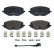 Kit de plaquettes de frein, frein à disque PLAQUETTE DE FREIN DIRECTIONNELLE P 85 182 Brembo