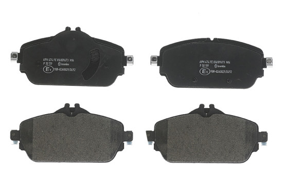 Kit de plaquettes de frein, frein à disque PLAQUETTE DE FREIN DIRECTIONNELLE P50119 Brembo