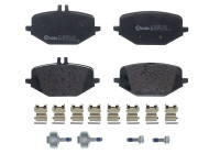 Kit de plaquettes de frein, frein à disque PLAQUETTE DE FREIN DIRECTIONNELLE P50161 Brembo