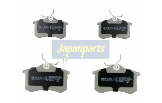 Kit de plaquettes de frein, frein à disque PP-0002AF Japanparts