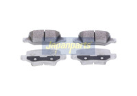 Kit de plaquettes de frein, frein à disque PP-0014AF Japanparts