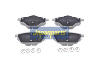 Kit de plaquettes de frein, frein à disque PP-0019AF Japanparts